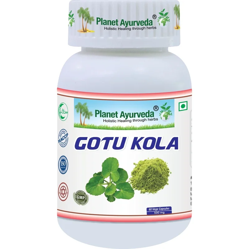 Gotu Kola Kapsuly - Pamäť, Koncentrácia, Depresie 60 kapsúl