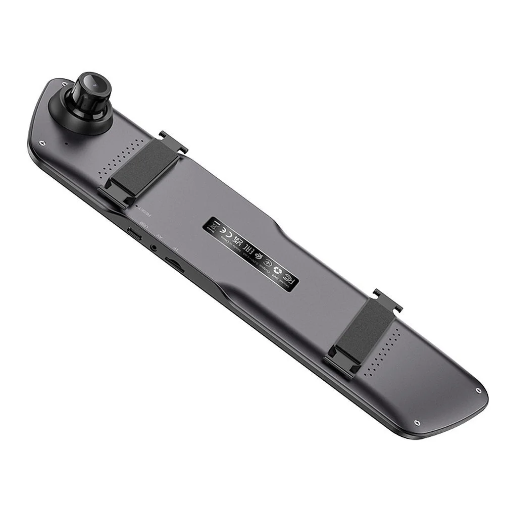 Autokamera na spätné zrkadlo s 4,5" displejom, čierna