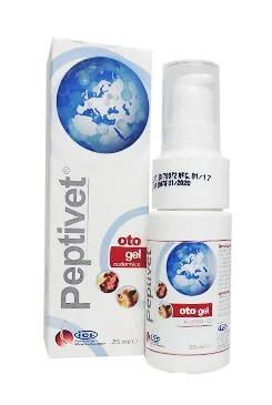 PEPTIVET OTO gél A.U.V. 1×25ml, gél