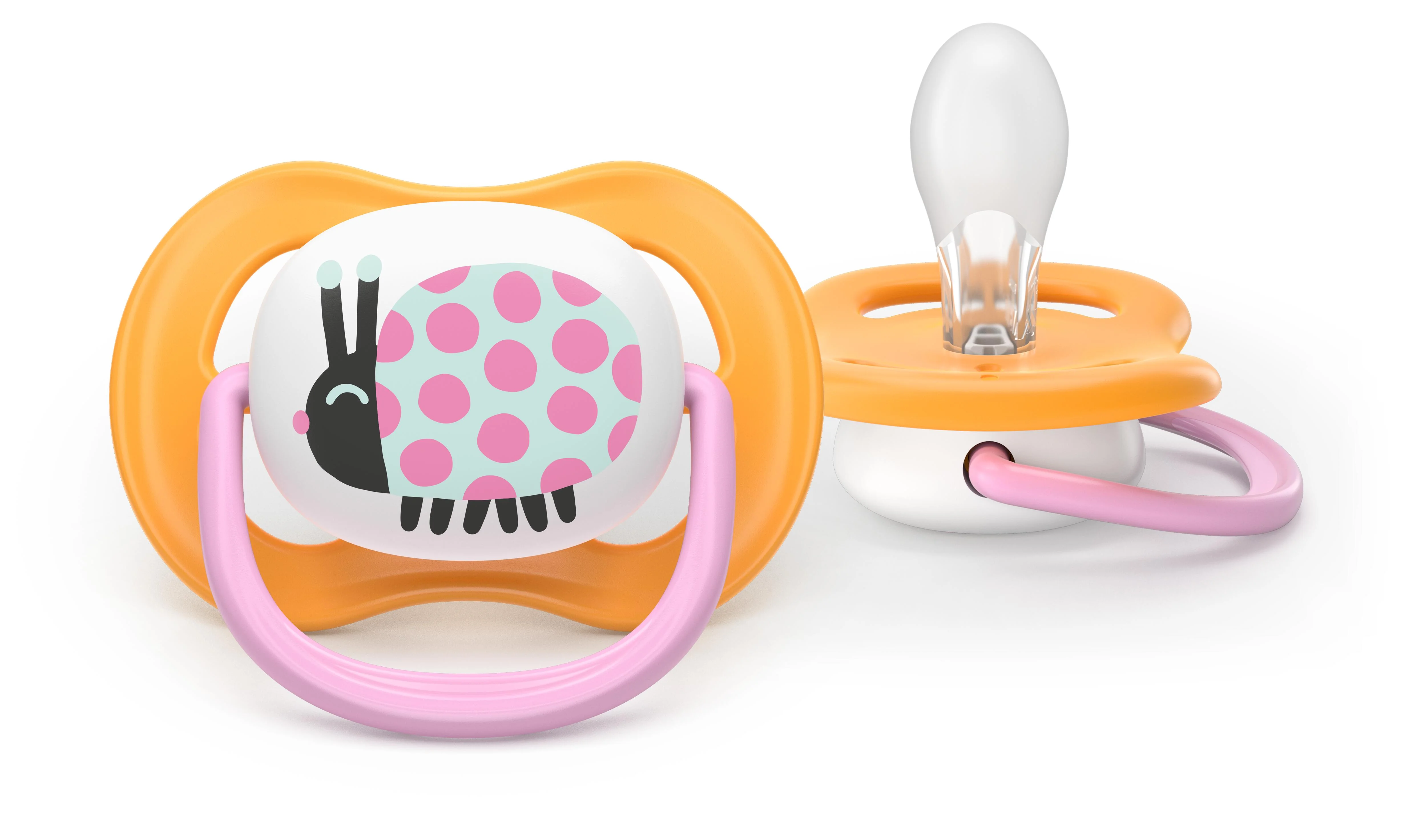 Philips AVENT - Cumlík Ultra air s obrázkom SCF080/27, 6-18 m, dievča 2 ks