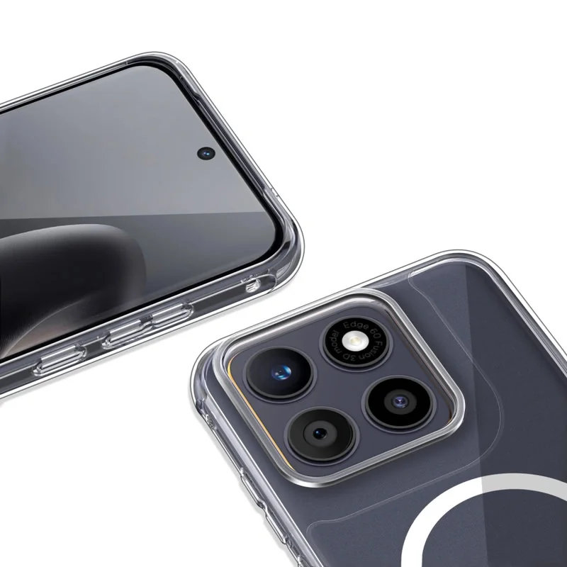 Tech-Protect FlexAir Hybrid MagSafe kryt na Motorola Edge 70 Fusion / Fusion Plus 5G, priesvitný