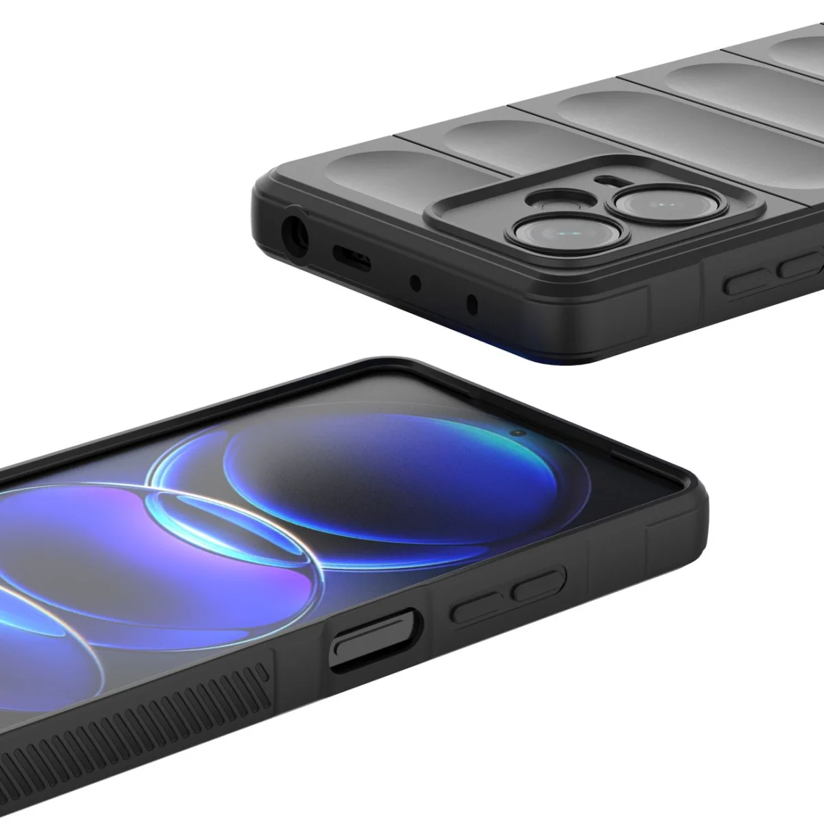 MG Magic Shield kryt na Xiaomi Redmi Note 12 Pro Plus čierny