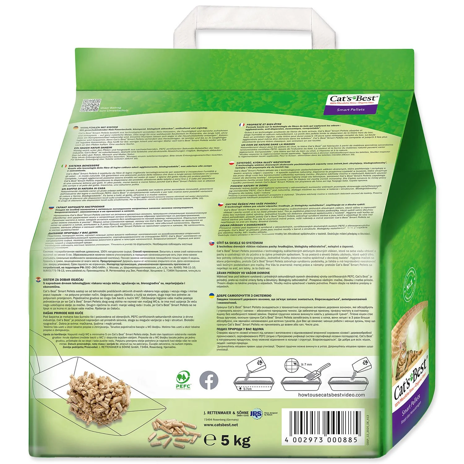 Podstielka Smart Pellets 10l/5kg 10l/5kg