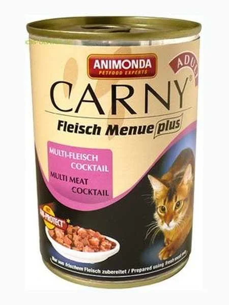 Animonda Carny Konzerva pre mačky Mäsová Zmes 1×400 g, konzerva pre mačky