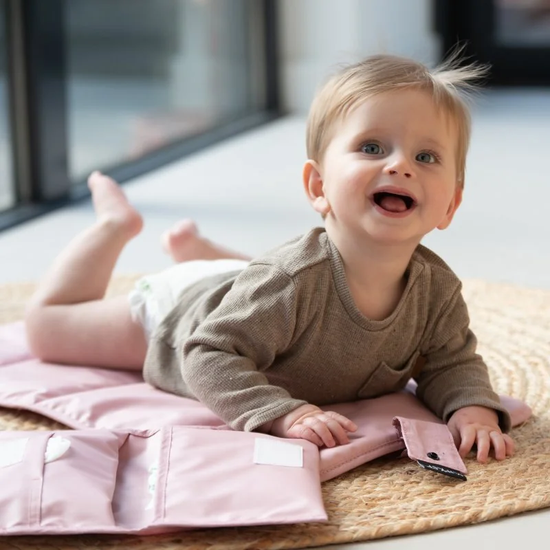 KipKep prebaľovací set NAPPER COMBI-SET Mauve (bavlna)
