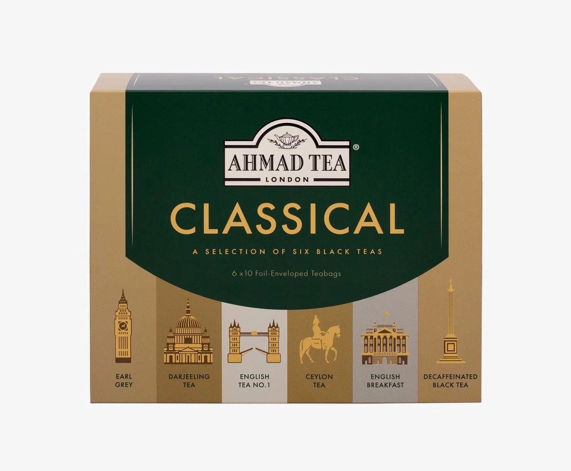 Ahmad Tea Classical Collection 60x2g alu vrecko 60 ks