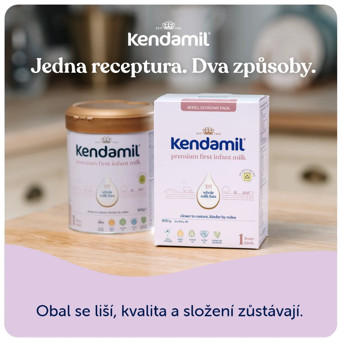 Kendamil Premium Box 1 1×600 g, dojčenská výživa