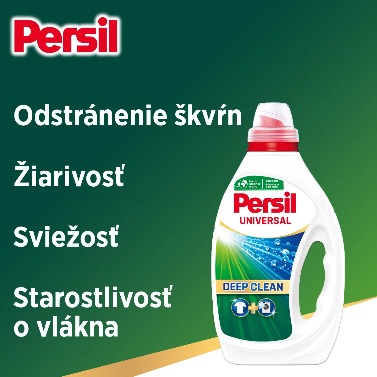 Persil prací gél Universal 66 praní, 2,97 l 1×2970 ml, prací gél
