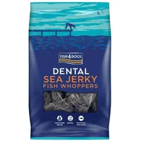 FISH4DOGS Dentálne pamlsky pre psy morská ryba 500g