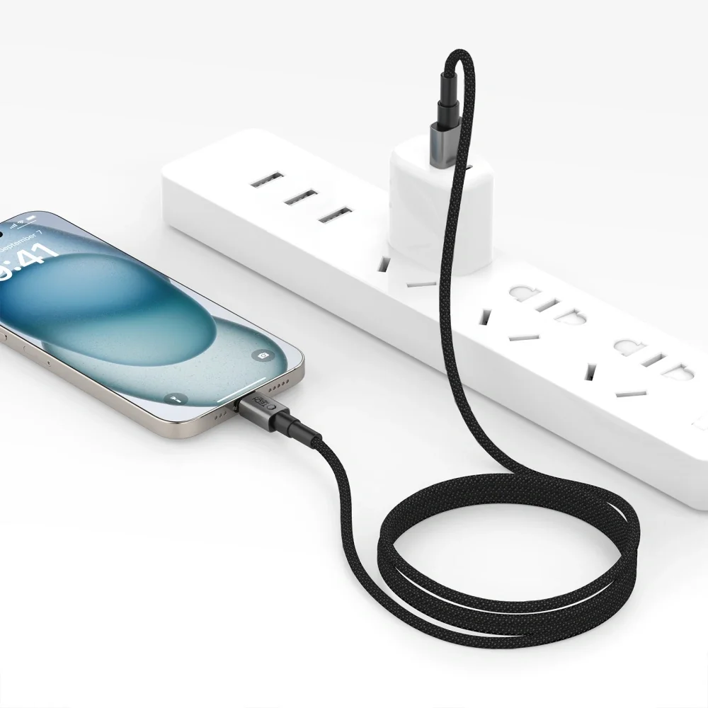 Tech-Protect Ultraboost DNA kábel USB / Lightning 12W / 2.4A 25cm, sivý ý