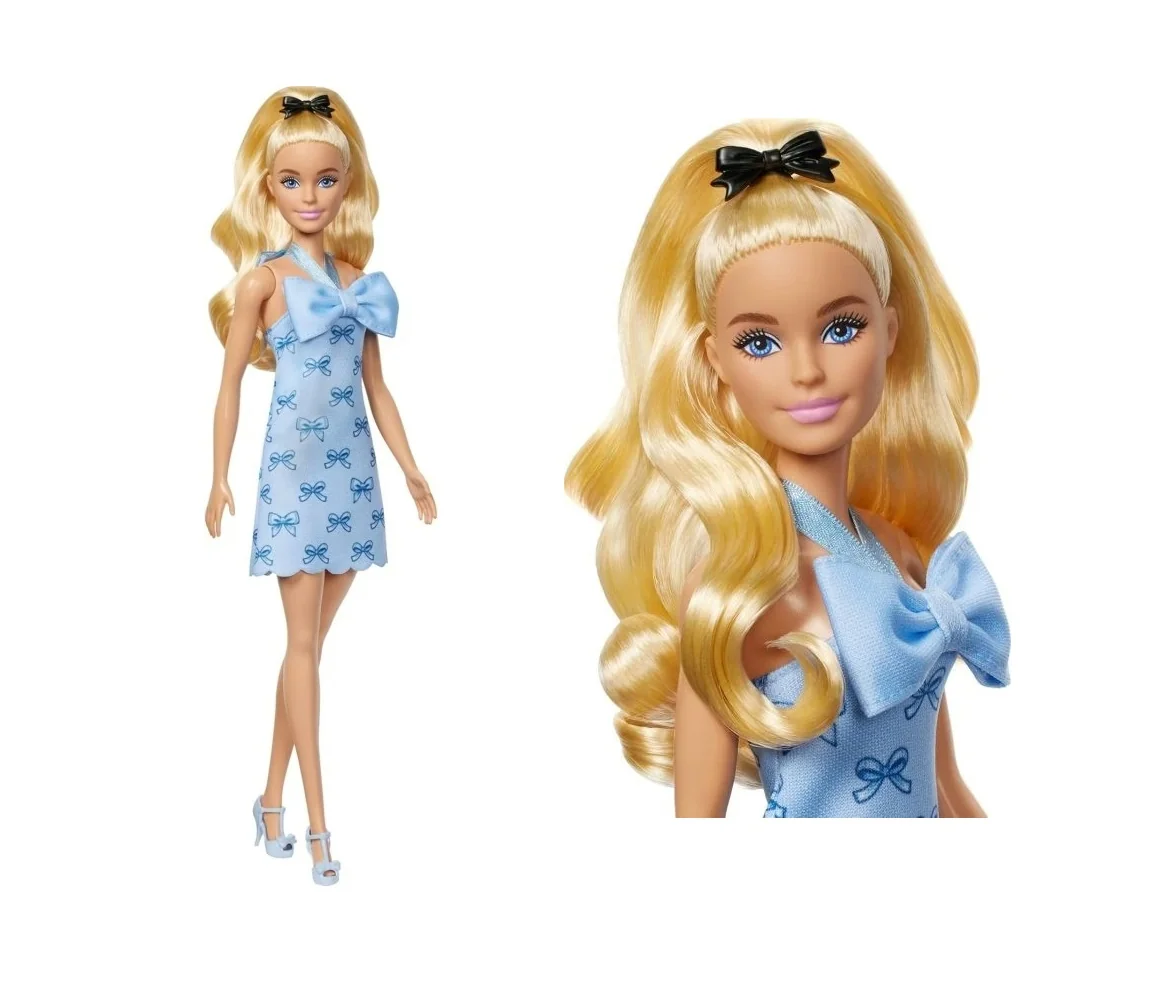Mattel Barbie modelka 237 modré balonóvé šaty