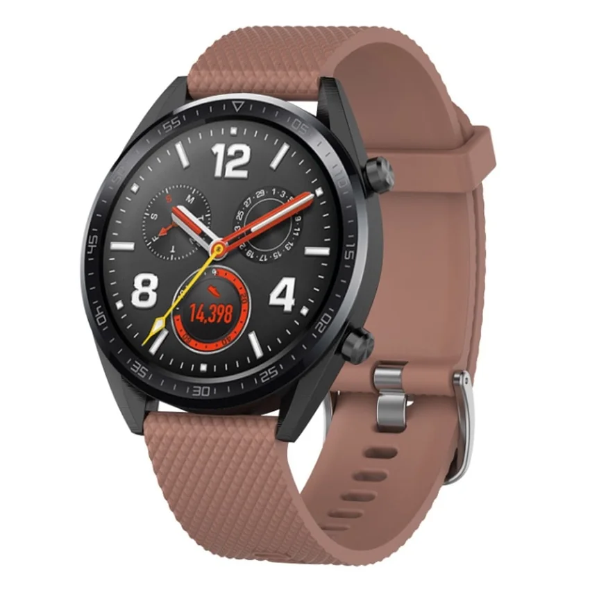 BStrap Silicone Land remienok na Garmin Vivoactive 3 brown