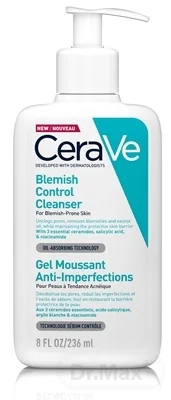 CeraVe Čistiaci gél proti nedokonalostiam 236ml 1×236 ml, gél proti nedokonalostiam