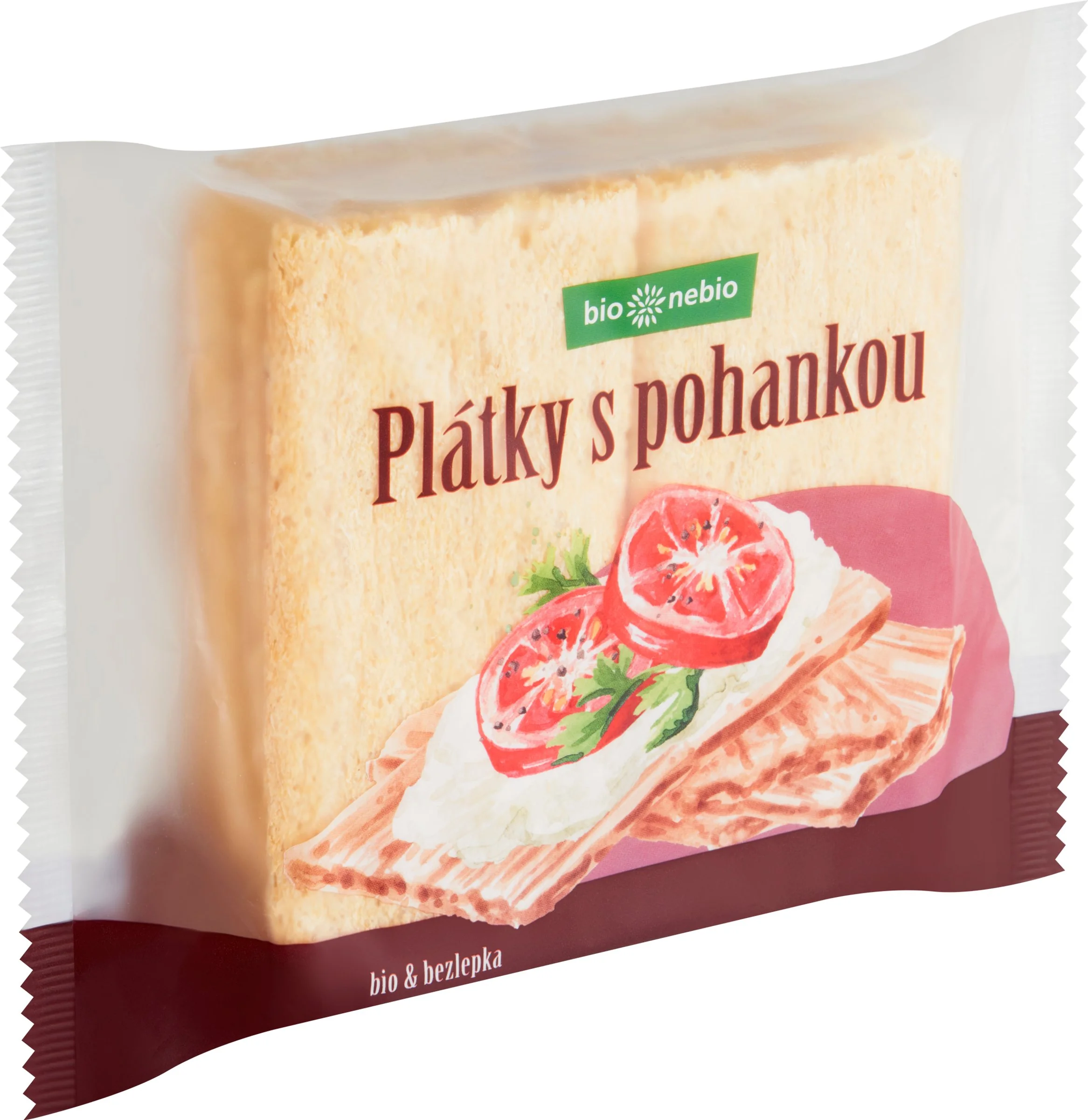 Bionebio Pohánkové Plátky Chrumkavé 100g 1×100 g, pohánkové plátky