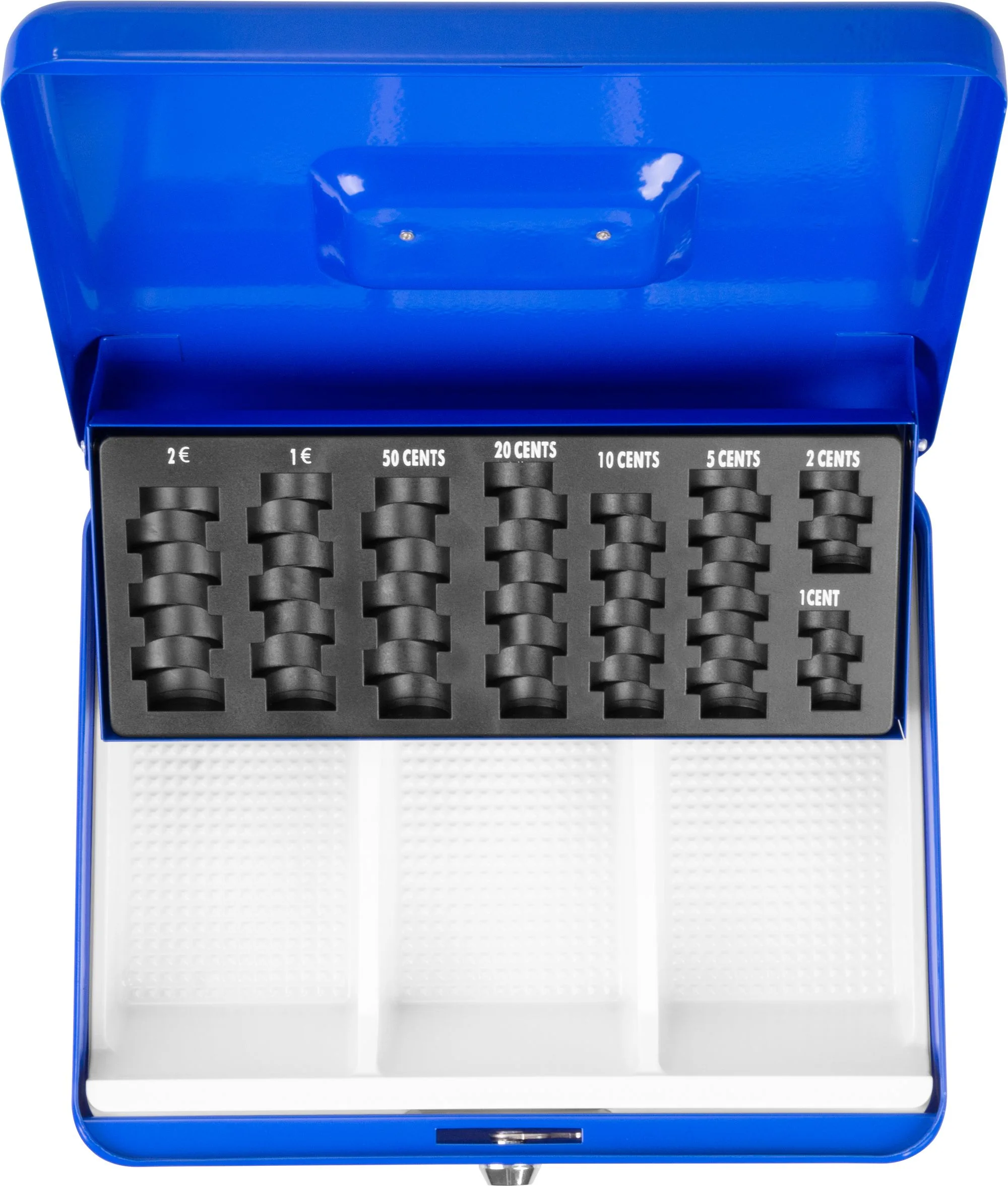 Strend Pro skrinka na peniaze a mince CashBox, 1 ks 300x240x90 mm