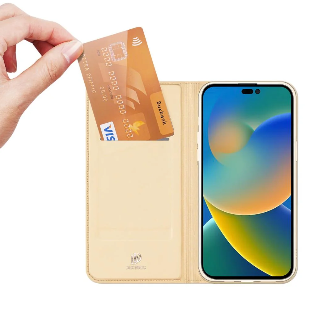 Knížkové puzdro Skin Pro pre Apple iPhone 14 Pro Max - Elegantná ochrana