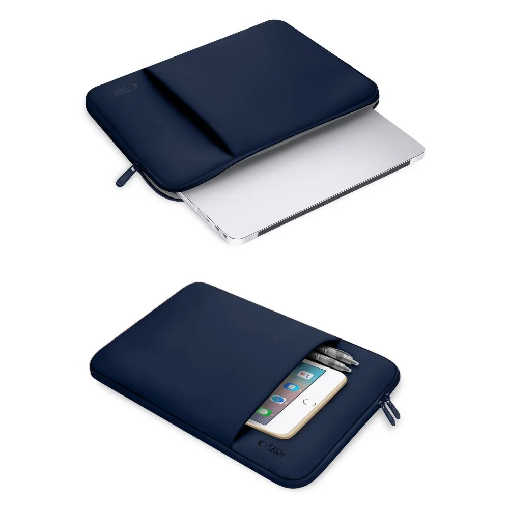 Tech-Protect Neopren obal na notebook 15-16'', tmavomodrý