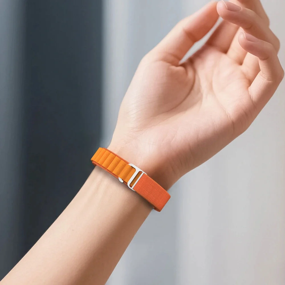 Tech-Protect Nylon Pro remienok na Xiaomi Smart Band 8 / 9 / 10, orange e