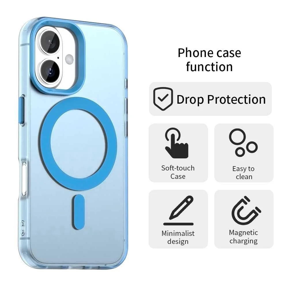 Puzdro Techsuit CandyCase MagSafe pre iPhone 17 Fialová