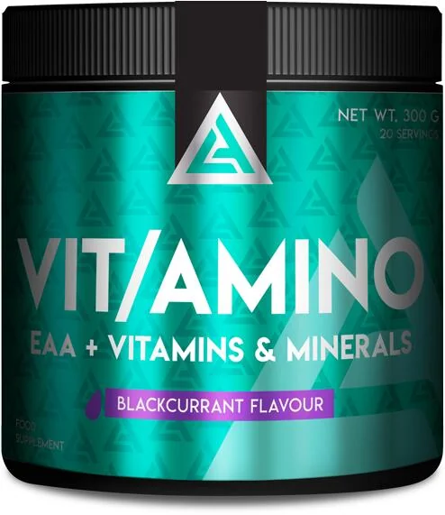 Lazar Angelov Nutrition Vit/Amino čierna ríbezľa 1×300 g, Amino kyseliny