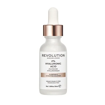 Revolution Skincare Plumping & Hydrating Solution - 2% Hyaluronic Acid sérum 1×30 ml, pleťové sérum