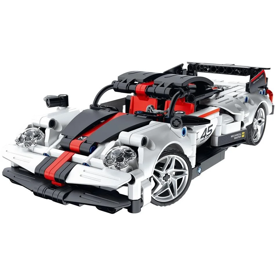 Pretekárske auto RC mechanická stavebnica 476 dielikov
