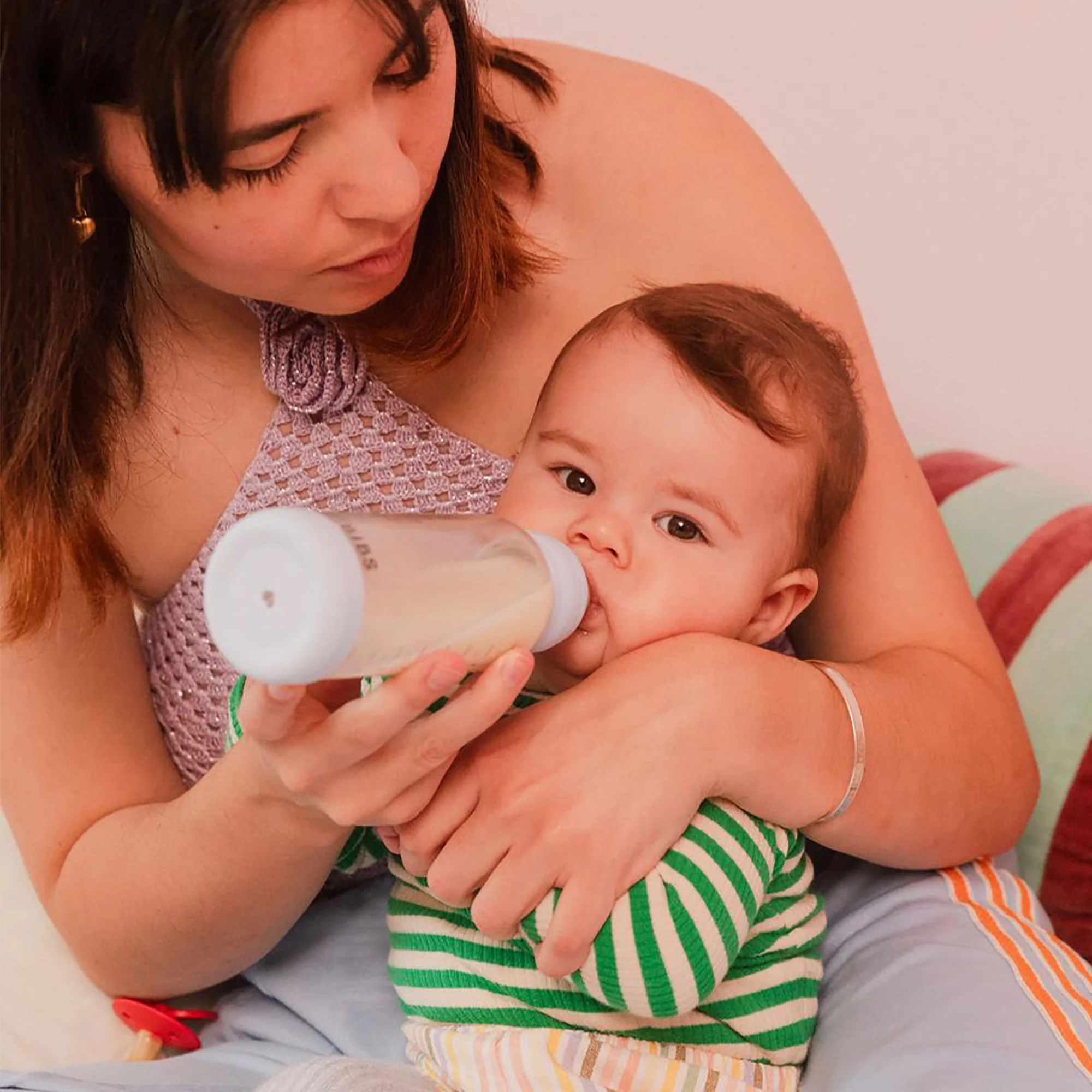 BIBS náhradná sklenená fľaša 120 ml - Sklenená