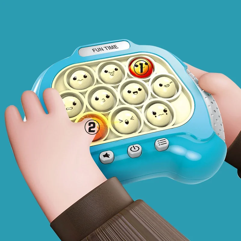 MG Pop It Emotions interaktívna hračka pre deti, modrá