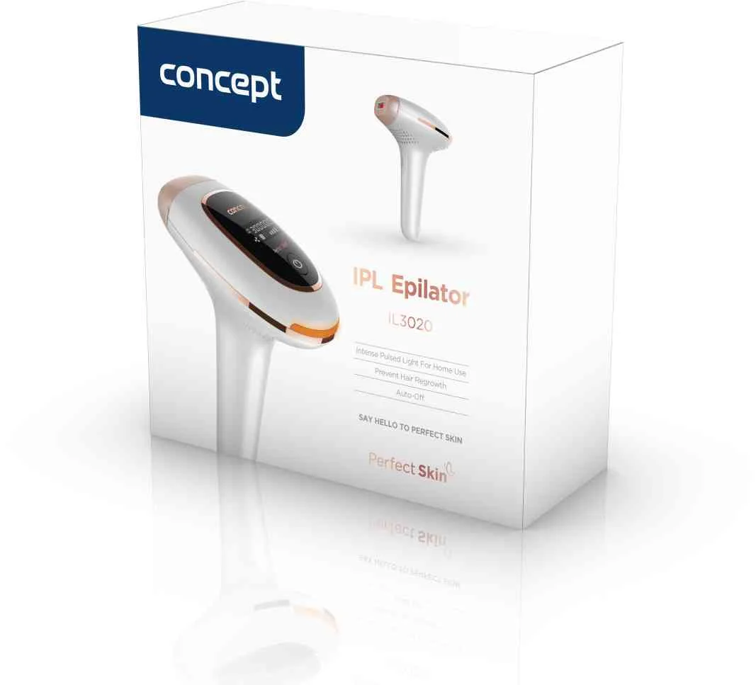 IL3020 IPL epilátor PERFECT SKIN 1×1 ks, epilátor