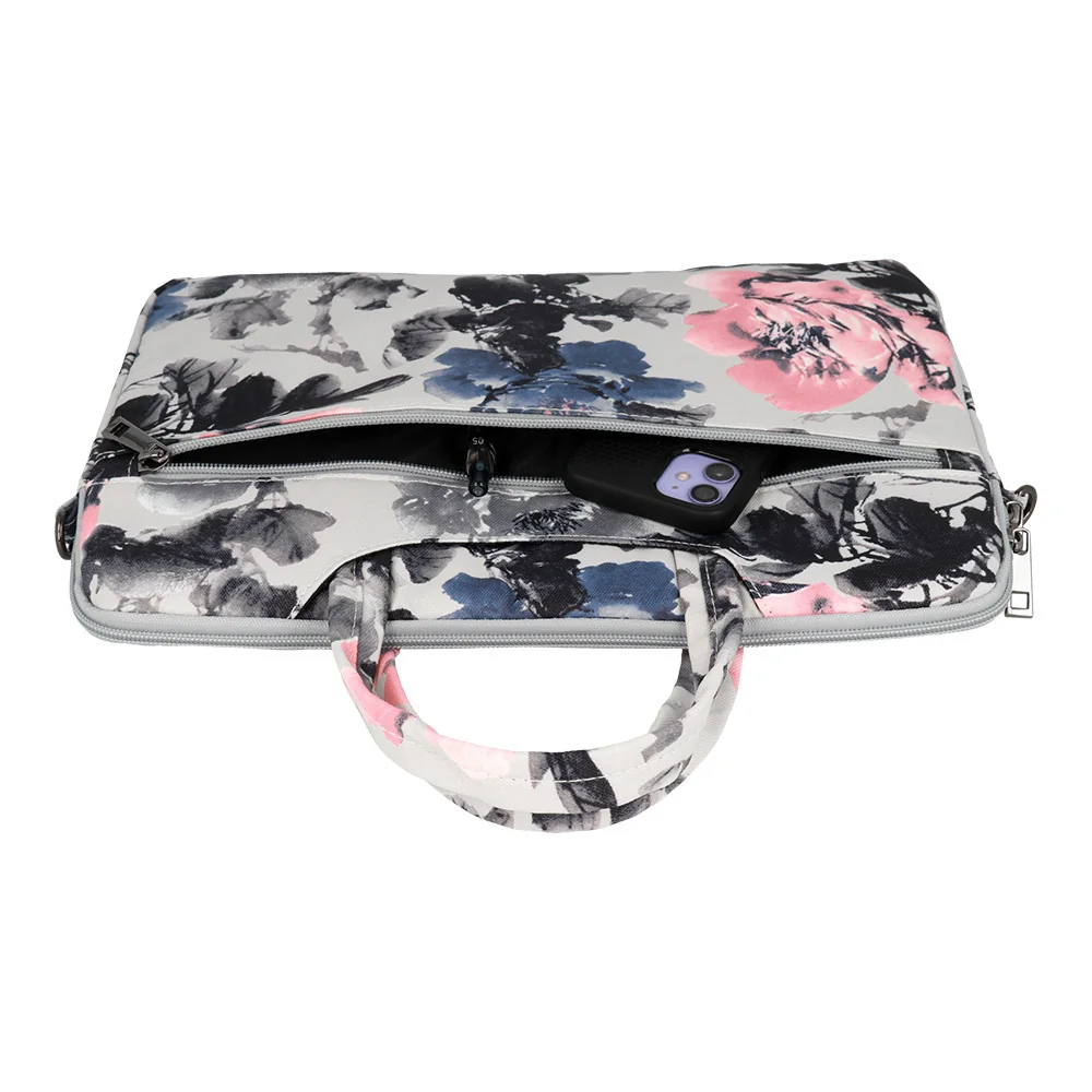 MG Wonder Briefcase taška na notebook 13-14'', peonies