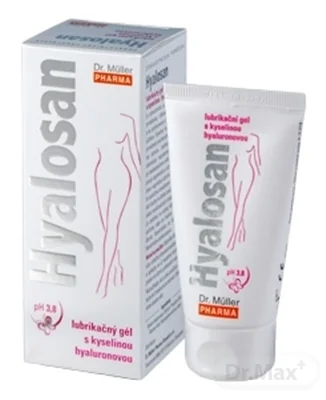 Dr. Müller HYALOSAN lubrikačný gél 1×50 ml, s kyselinou hyaluronovou