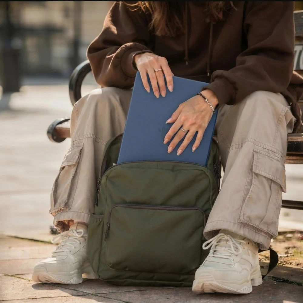 Tech-Protect Softshell kryt na MacBook Neo 13'' 2026, tmavomodrý