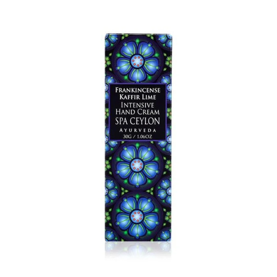 Krém na ruky Frankincense Kaffir Lime 30 g, kadidlo a gáfrová