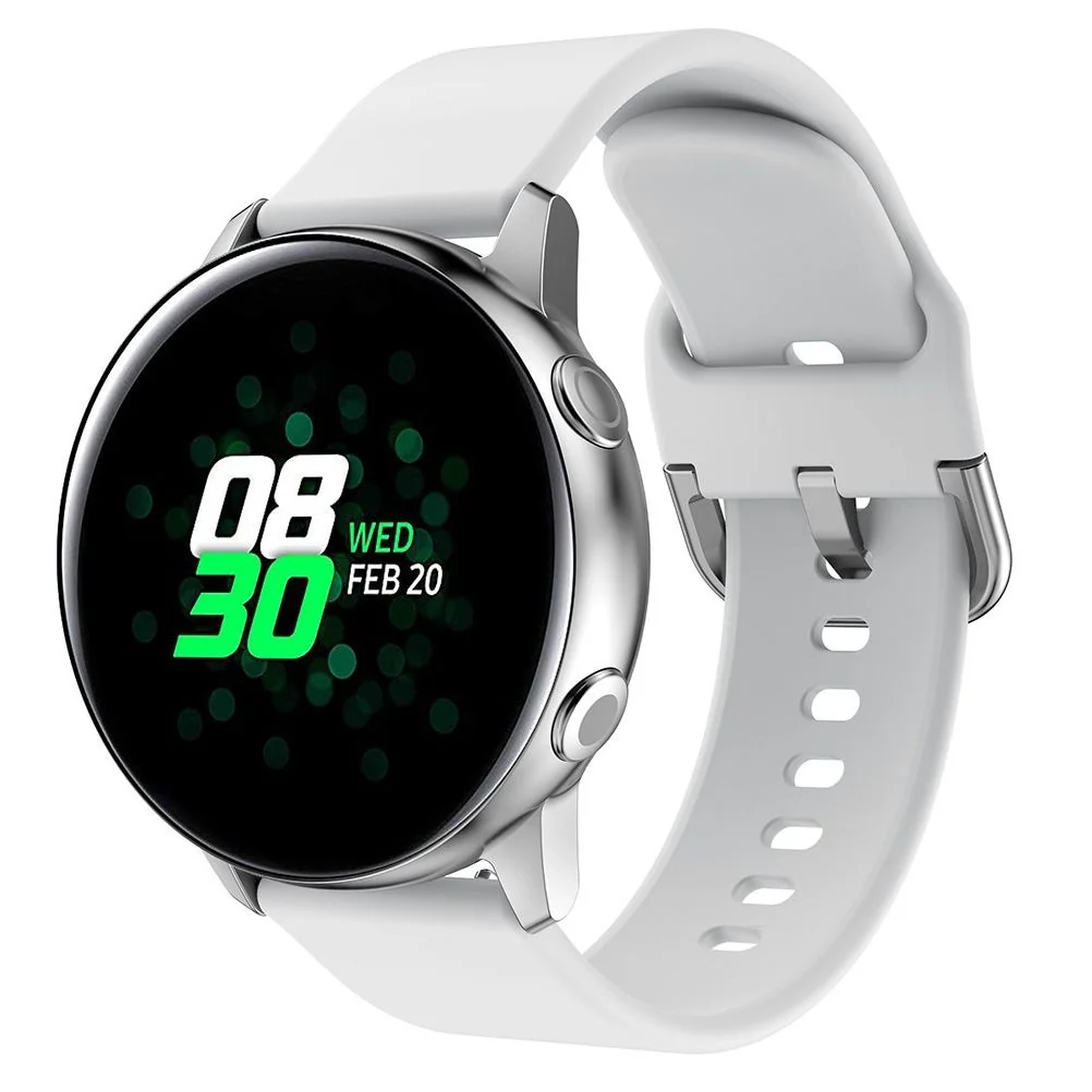 BStrap Silicone V2 remienok na Garmin Vivoactive 5 white