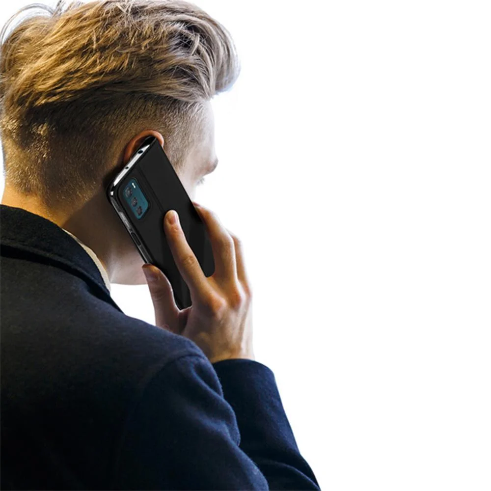 Knižkové puzdro pre Motorola Moto G42 - Čierna Elegantná ochrana