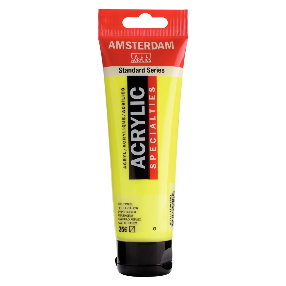 Akrylová farba Amsterdam 120ml reflexná žltá 256-Amsterdam