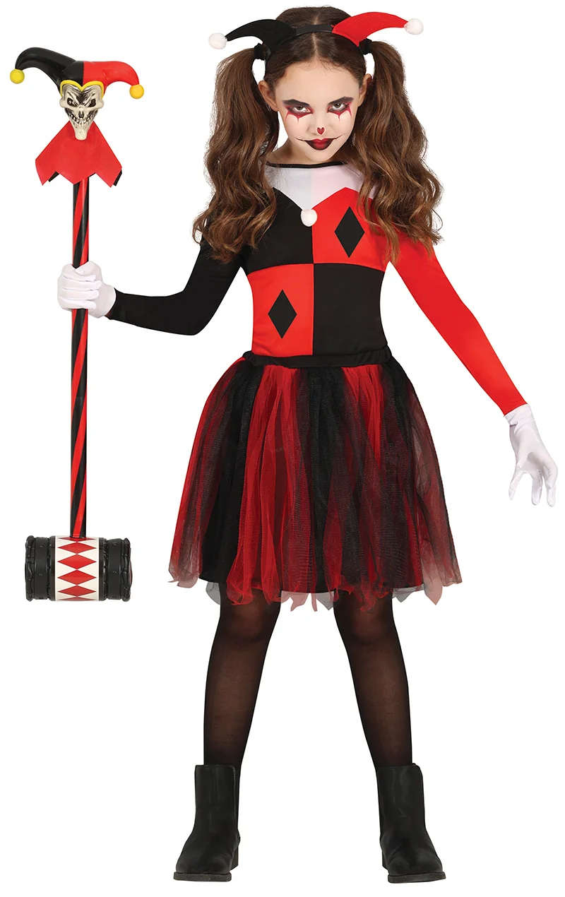 Kostým Harley Quinn klaun 5-6 rokov