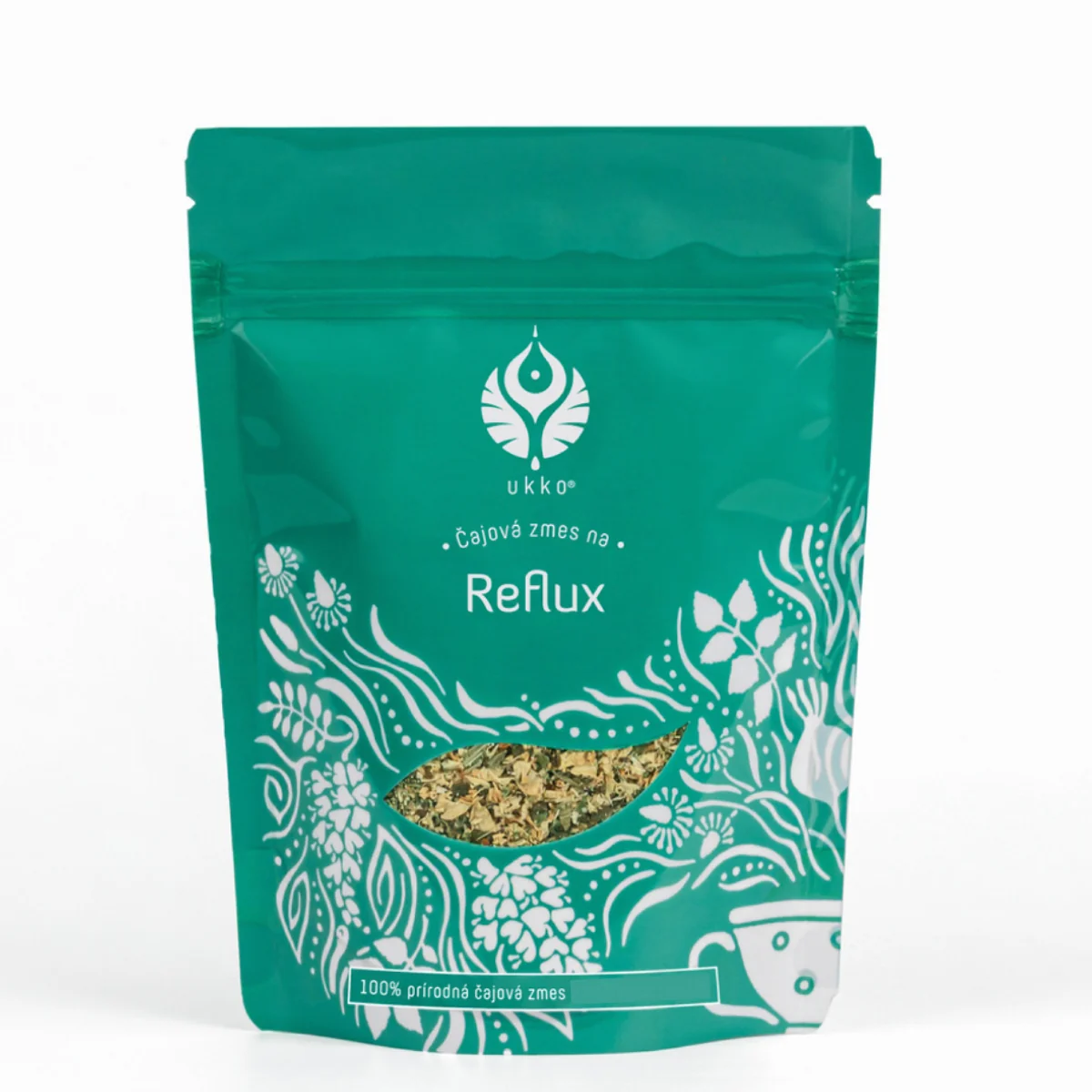 Čajová zmes na reflux,1x80g, dávka na 1 mesiac 1x80g, dávka na 1 mesiac