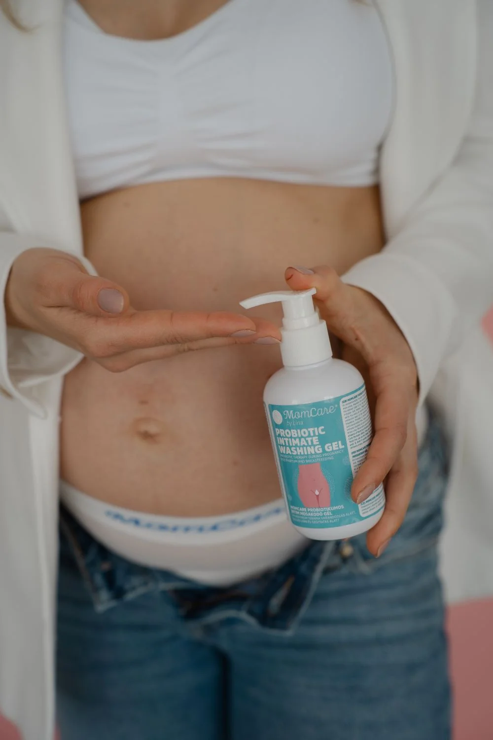 MomCare Probiotický intímny umývací gél 1 ks