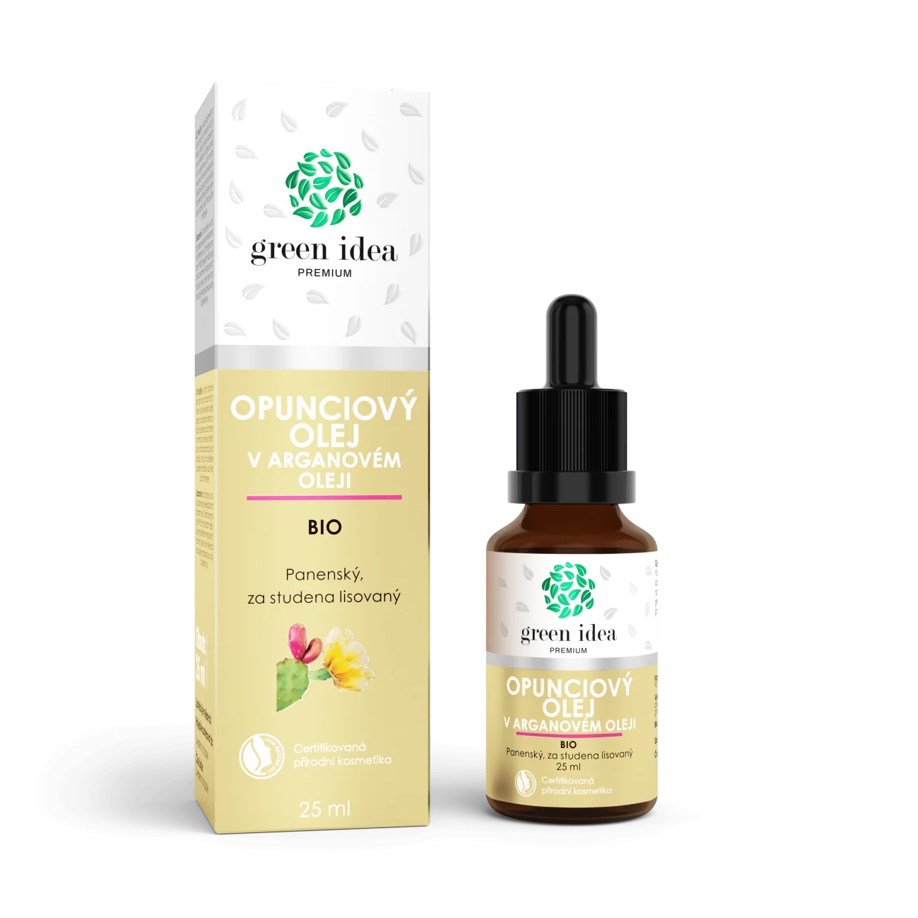 Opunciový olej v arganovom oleji BIO 25 ml – Green idea
