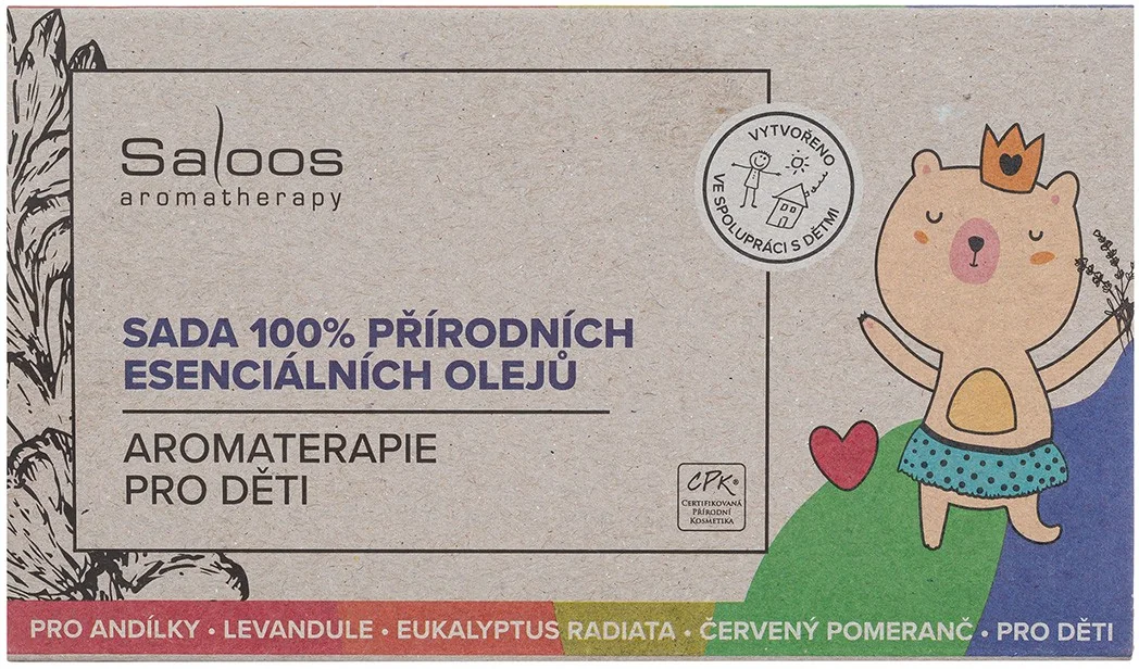 Aromaterapia pre deti - sada 100% prírodných éterických olejov 1×1 set, olej