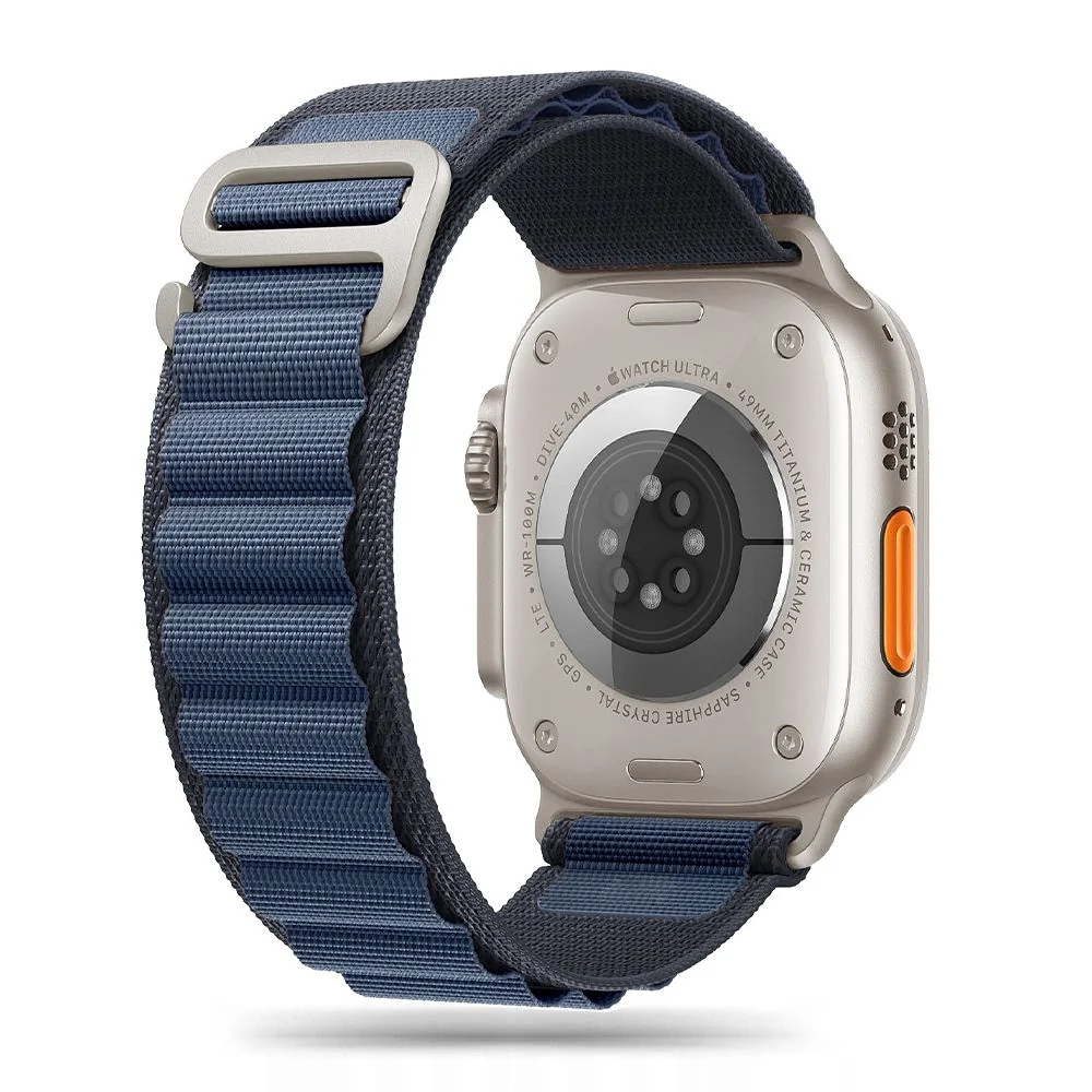 Tech-Protect Nylon Pro remienok na Apple Watch 44/45/46/49mm, navy blue e