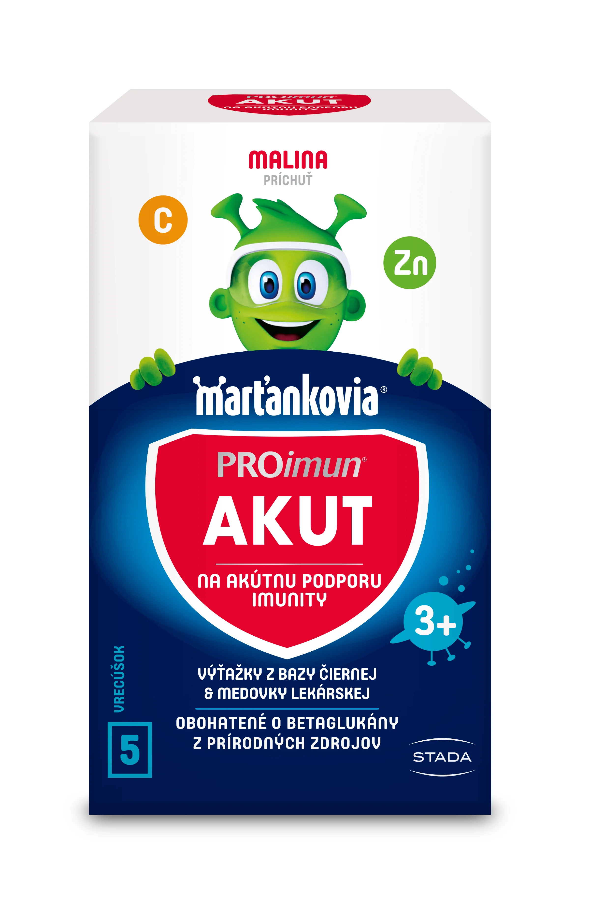 WALMARK Marťankovia PROimun AKUT 1×5 ks, vrecúška