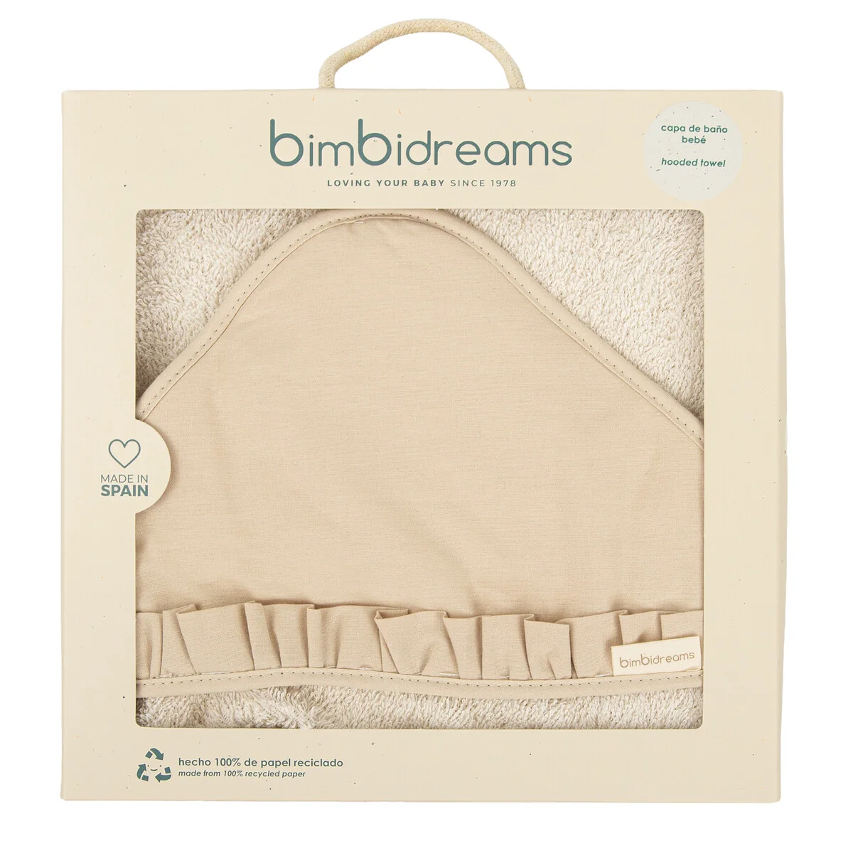 Detská osuška BIMBIDREAMS - BEIGE