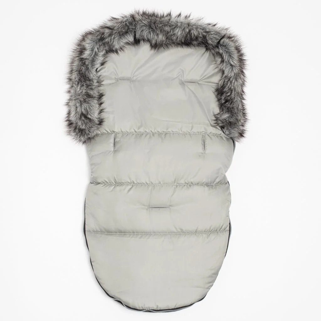 Zimný fusak New Baby Lux Fleece grey , 20C53455