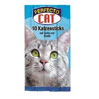 Perfecto Cat 10x Jerkys Losos so Pstruhom