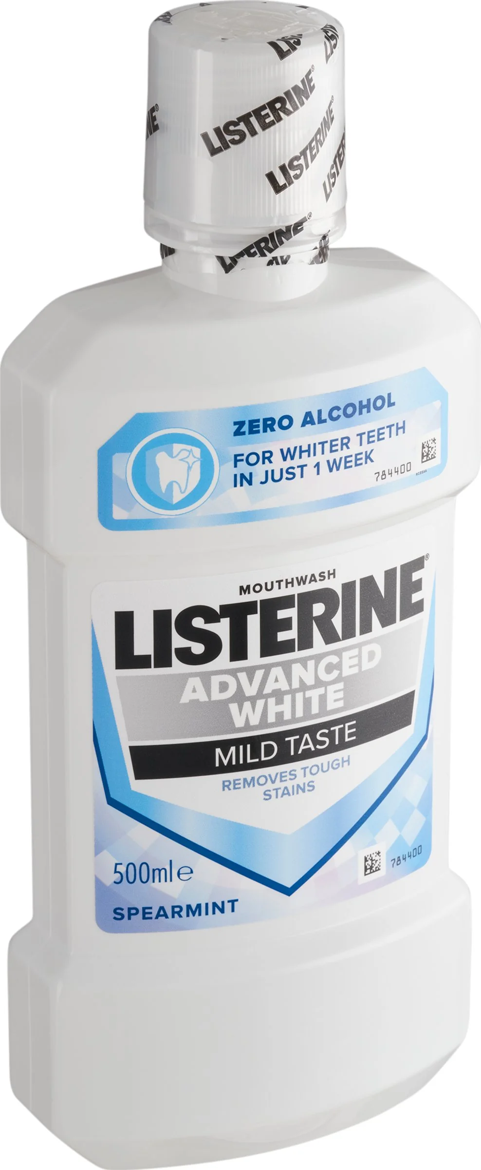 LISTERINE ADVANCED WHITE MILD TASTE 1×500 ml, ústna voda
