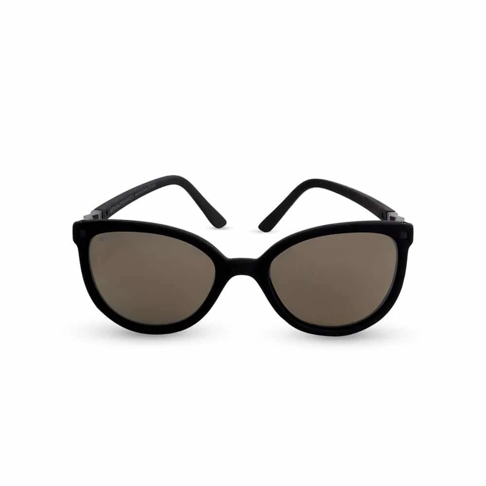KiETLA CraZyg-Zag slnečné okuliare BuZZ 6-9 rokov - black zrkadlovky
