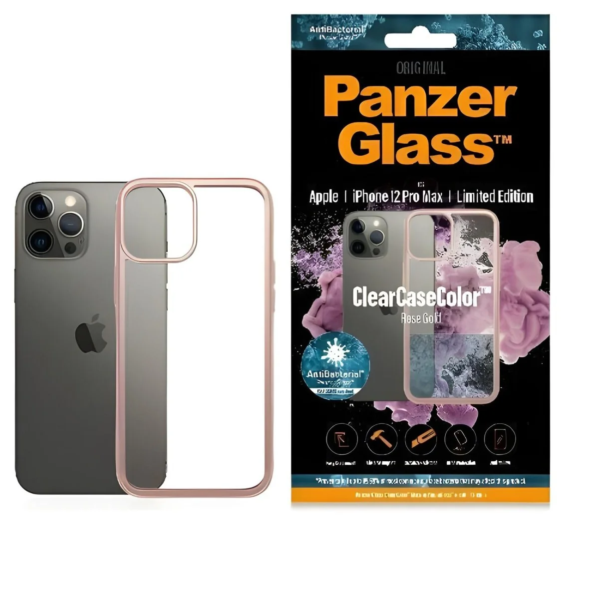 ClearcaseColor puzdro pre Apple iPhone 12 Pro Max - Ruž 1 x 1 kus