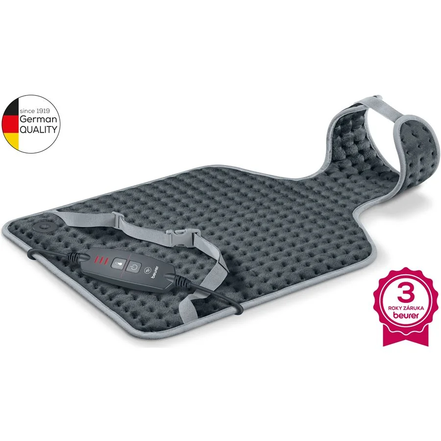 Vyhrievacia podložka na plecia a chrbát BEURER HK 64 Cosy Grey 